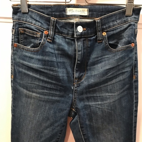 Madewell distressed high riser skinny jeans - Picture 3 of 15